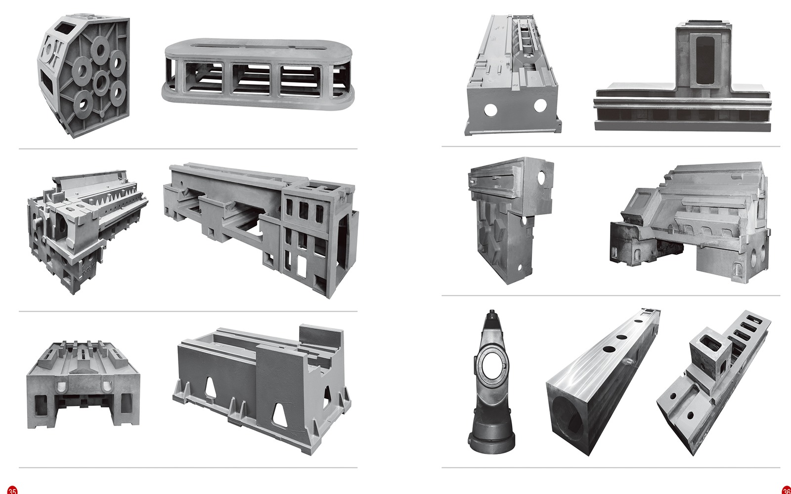 Wear-resistant casting reference program