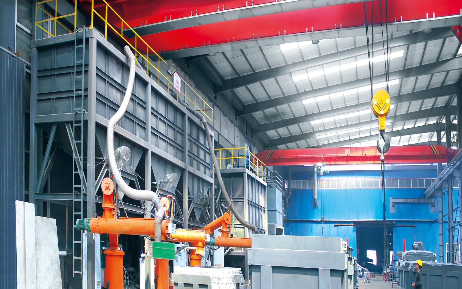 Large Lost Foam Casting Line