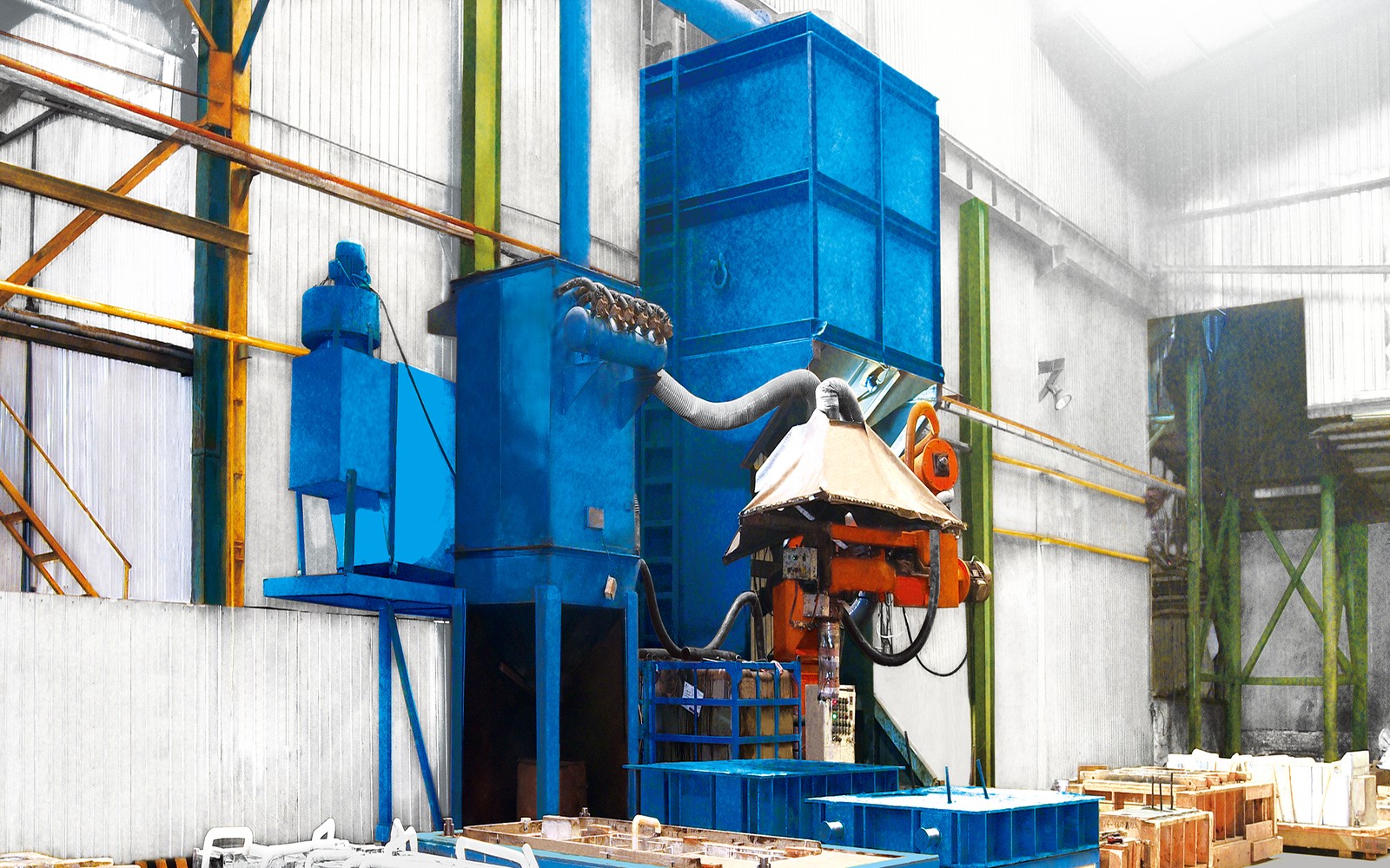 Resin Sand Casting Line