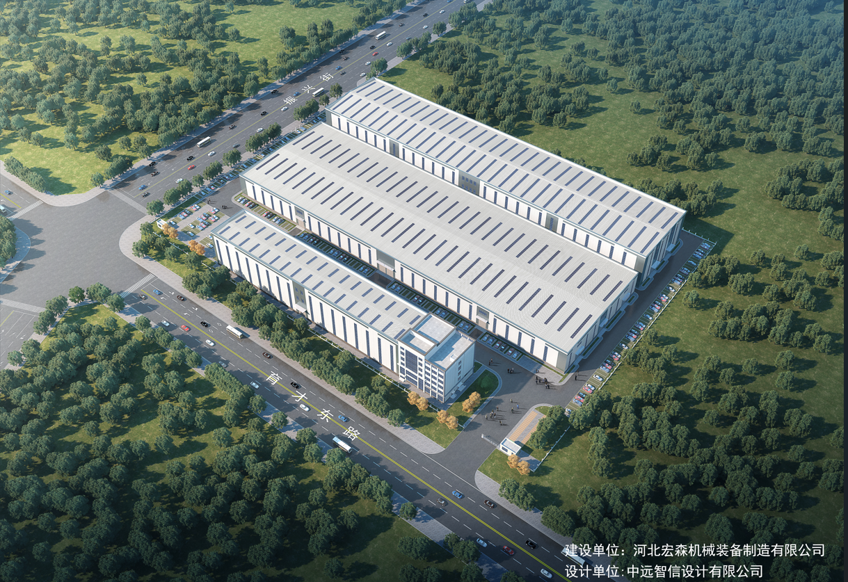 Hongsen manufacturing base and foundry production atmosphere