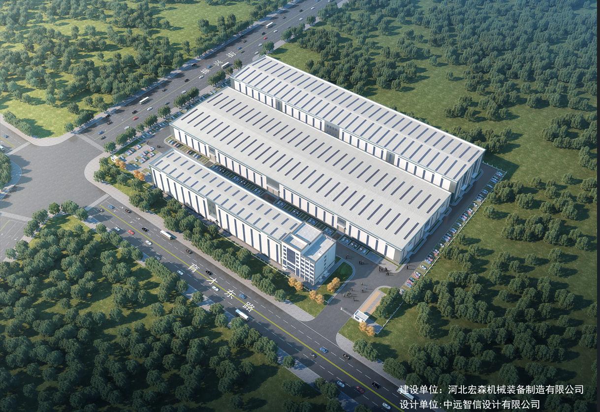 Hongsen manufacturing base and foundry production atmosphere