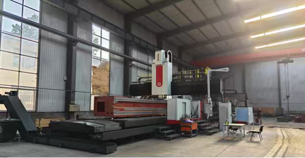 Large CNC Gantry Machining Cell